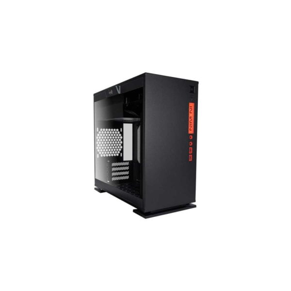 InWin 301 Mini Tower Micro ATX Case  Black